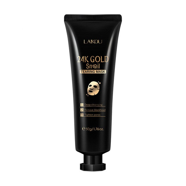 Peel-Off Face Mask With Gold Foil Skincare Formula - Fit Glow