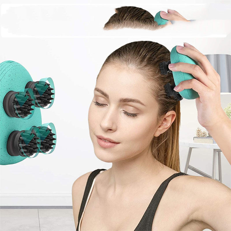 Electric Scalp Massager With Three Adjustable Massage Modes - Fit Glow